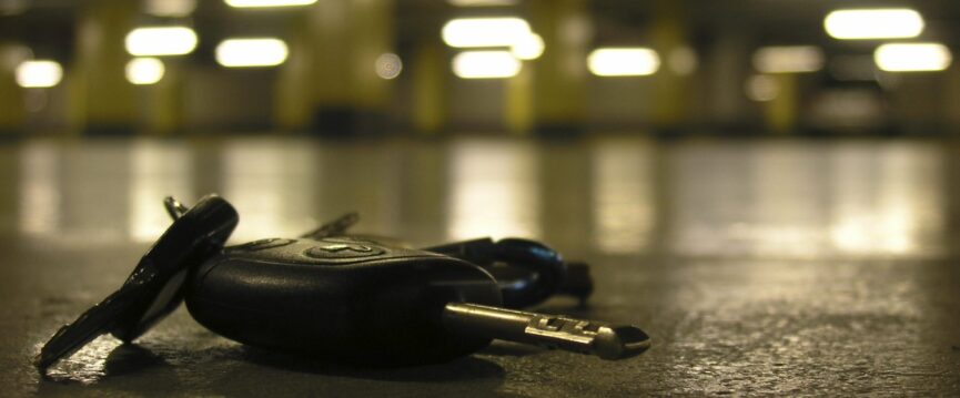 Damaged Car Keys